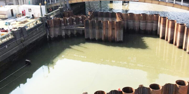 Albert Embankment Temporary Cofferdam 2