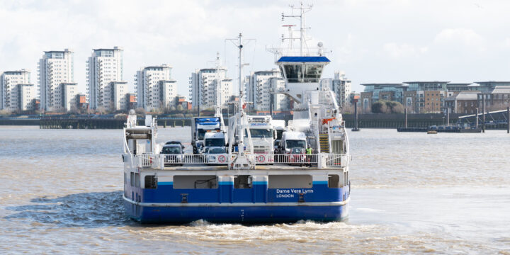 Woolwich Ferry riverbed survey